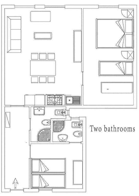 Anna 2 Bedrooms 2 Bathrooms 6 Bikes Budapest Exterior photo